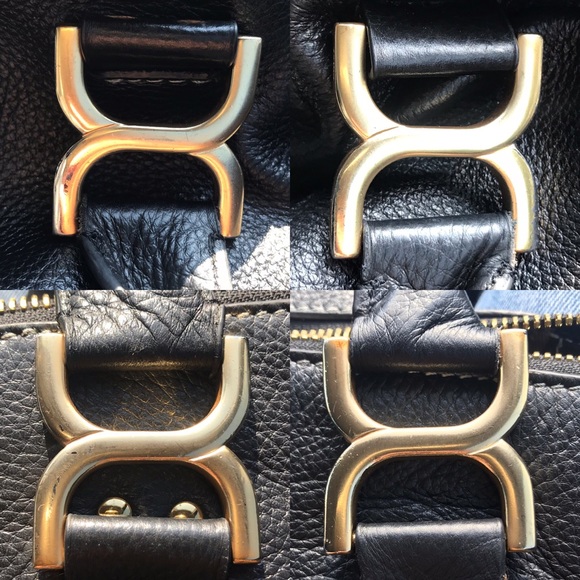 Sold AUTH CHLOÉ 💕 Marcie Calfskin Satchel Bag - Picture 6 of 8